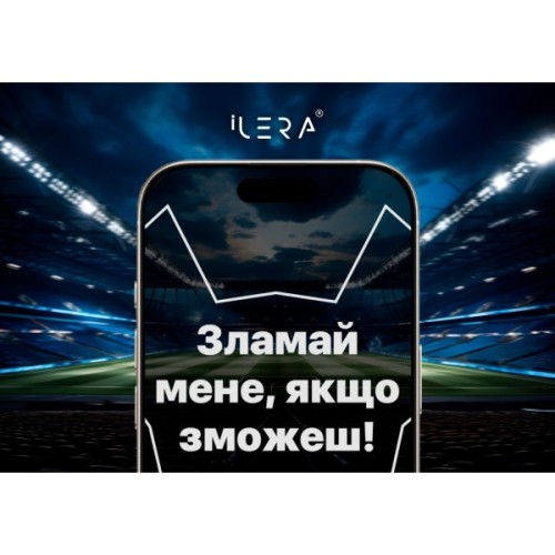 Скло захисне iLera DeLuxe Original Glass iPhone 15 (ILFCDL15)