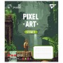 Зошит Yes Pixel art 12 аркушів лінія (767228)