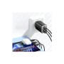 Зарядний пристрій Essager 2xUSB-C + 1xUSB PD67W QC4.0 FCP GaN black (ECT67W-LJB01-Z)