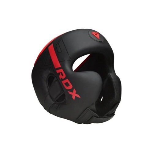 Боксерський шолом RDX F6 KARA Matte Red XL (HGR-F6MR-XL)