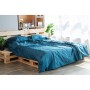 Простирадло Ardesto на резинці Mix&Match сатин 180х200+30 см океан (ART1820FSB)