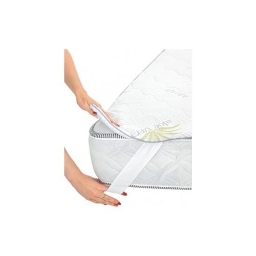 Наматрацник MirSon №1050 Alberto Тенцель (Modal) Seasons Aloe Vera 80х160 см (2200001508705)