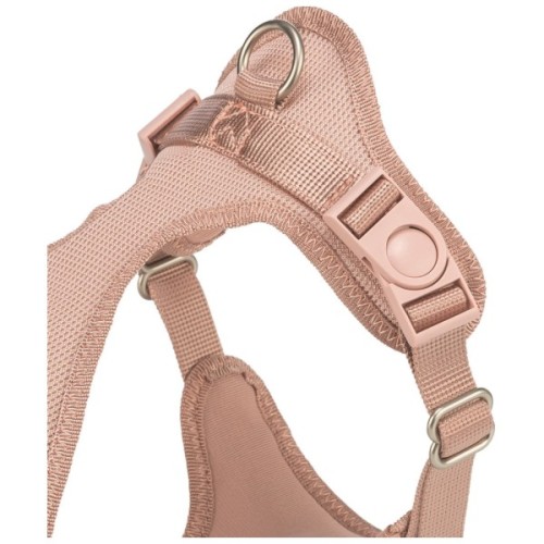 Шлея для собак Trixie Comfort М'яка S 33-50 см 20 мм Світло-рожева (4053032679214)