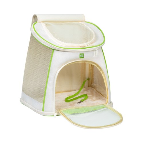 Переноска для тварин WAUDOG Relax Eco 40х40х26 см для котів та дрібних порід собак до 8 кг (9985)
