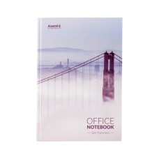 Канцелярська книга Axent San Francisco А4 у твердій обкладинці 192 аркуші клітинка (8423-22-A)