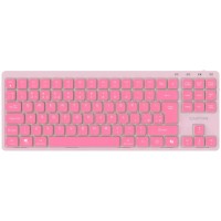 Клавіатура Canyon OnType 10 TKL Mechanical Silent Low-profile USB UA Pink (CNS-HKB10P)