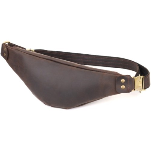 Сумка Shvigel З натуральної шкіри Коричнева (23130)