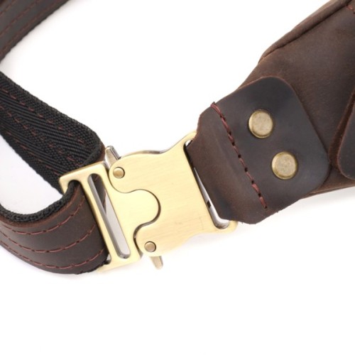 Сумка Shvigel З натуральної шкіри Коричнева (23130)