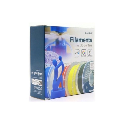 Пластик для 3D-принтера Gembird ABS High Speed, 1.75 мм, 1kg, red (3DP-ABS1.75HY-01-R)