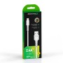 Дата кабель USB 2.0 AM to Lightning 1.0m 2.4A white Grand-X (PL-05W)