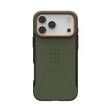 Чохол до мобільного телефона UAG iPhone 17 Pro Max Civilian MagSafe Olive/Orange (114546117297)