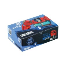 Гуашеві фарби Kite Transformers, 6 кольорів 20 мл (TF26-062)