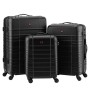 Набір валіз Wenger Amplar 3 в 1 (S,M,L) пластик, 4 колеса, чорний (653149)