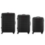 Набір валіз Wenger Amplar 3 в 1 (S,M,L) пластик, 4 колеса, чорний (653149)