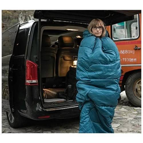 Спальний мішок KingCamp Tigris 250 Peacockblue (KS2423_PEACOCKBLUE_L)