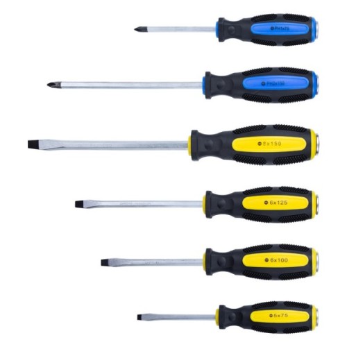 Набір викруток Sigma ударних 6шт CrV (4001111)