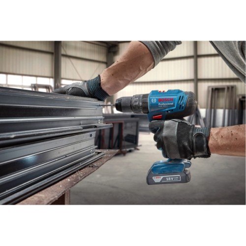 Шуруповерт Bosch GSB 183-LI 18V, 1х2Ah, 21-56Нм, 374-1815 об/хв, кейс, 1.2кг (0.601.9K9.101)