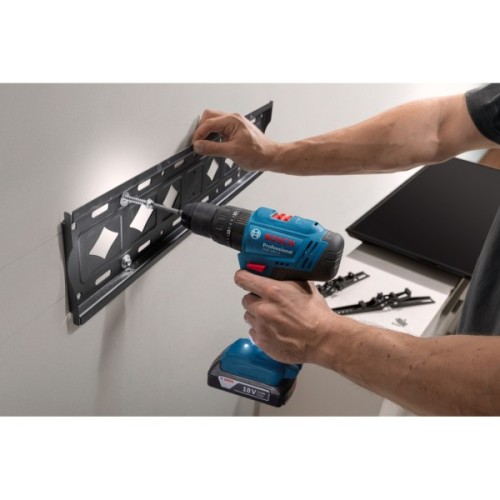 Шуруповерт Bosch GSB 183-LI 18V, 1х2Ah, 21-56Нм, 374-1815 об/хв, кейс, 1.2кг (0.601.9K9.101)