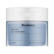Патчі для обличчя Biodance Cera-Nol Gel Toner Pads 60 шт. (8809937361206)