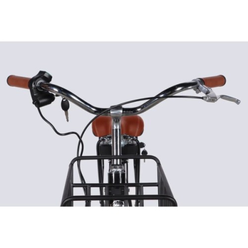 Електровелосипед Dorozhnik 26" eAQUAMARINE BH рама-17" 36B 13А*г 500Вт 2026 чорний (ELB-D-26-296)