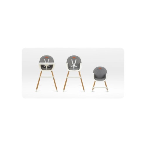 Стілець для годування MoMi Reki 2в1 Grey (KRKA00034)