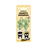 Закладки для книг Kite набір магнітних закладок з фігурними скріпками Bad Badtz-Maru (HK24-495)