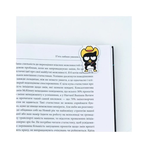 Закладки для книг Kite набір магнітних закладок з фігурними скріпками Bad Badtz-Maru (HK24-495)