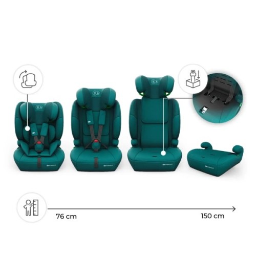 Автокрісло Kinderkraft Comfort Up 2 Plus i-Size Green (KCCOUP02GREPL00) (5902533931453)