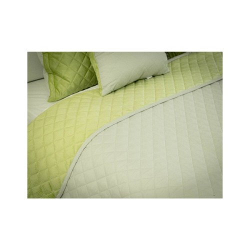 Покривало Руно Olive Green ромб велюр 150х220 (360.55_Olive Green ромб)
