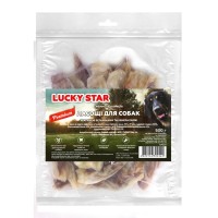 Ласощі для собак Lucky Star Кроляче вухо з м'ясом курки 500 г (482011245862)