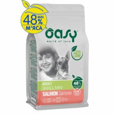 Сухий корм для собак OASY One Animal Protein ADULT Small/Mini з лососем 800 г (8053017348339)