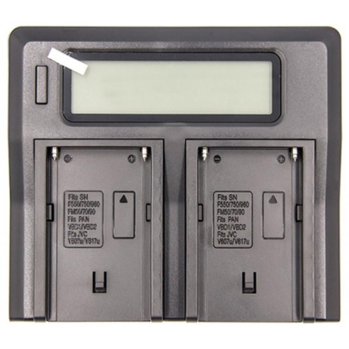 Зарядний пристрій для фото PowerPlant Dual Sony NP-F970 (CH980222)