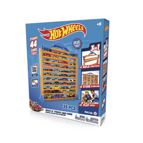 Ігровий набір Hot Wheels Контейнер Ігровий гараж з доріжками (HWCC9B)