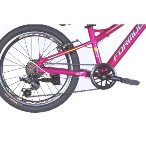 Велосипед Formula 20" BLACKWOOD Vbr FR рама-11" AL 2026 малиновий (OPS-FR-20-106)