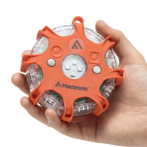 Ліхтар Mactronic X-Flare (30 Lm) Red/Blue/Amber Recharg 12/220V (PSD0112) (DAS302492)