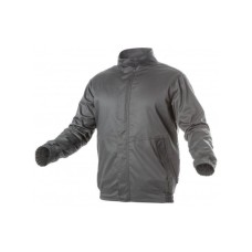 Куртка робоча Hoegert HT5K307, FABIAN, поліестер бавовна, темно-сіра, 4XL 60 (HT5K307-4XL)