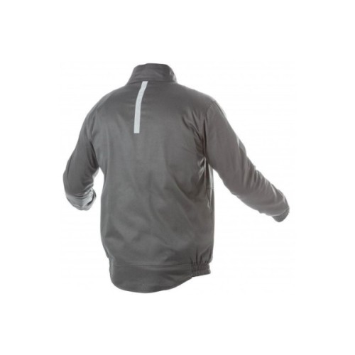Куртка робоча Hoegert HT5K307, FABIAN, поліестер бавовна, темно-сіра, 4XL 60 (HT5K307-4XL)
