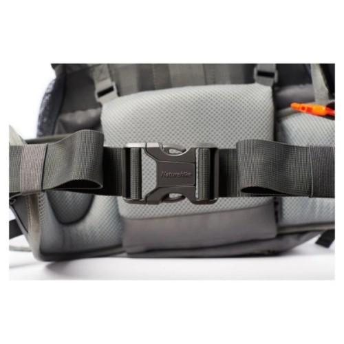 Рюкзак туристичний Naturehike NH70B070-B 70+5 л Black/Grey (6927595709009)