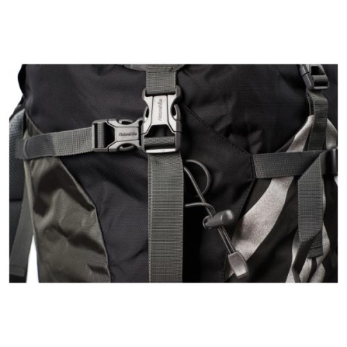 Рюкзак туристичний Naturehike NH70B070-B 70+5 л Black/Grey (6927595709009)