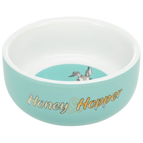 Універсальний посуд для тварин Trixie Миска HoneyHopper для гризунів керамічна 250 мл 11 см (4011905608082)