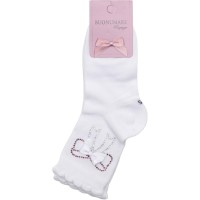 Шкарпетки дитячі UCS Socks з бантиками (M0C0102-0808-7-white)