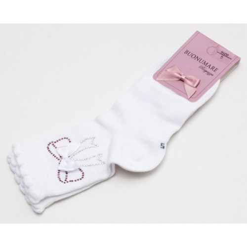 Шкарпетки дитячі UCS Socks з бантиками (M0C0102-0808-7-white)