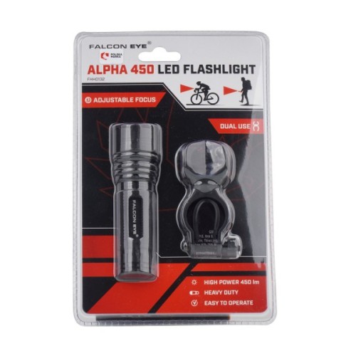 Передня велофара Falcon Eye Alpha 450 (450 Lm) Focus (FHH0132) (DAS303978)