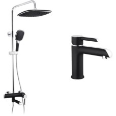 Душовий гарнітур Kroner Essen-SCH063 + змішувач Essen-SCH010 (CVS30210)