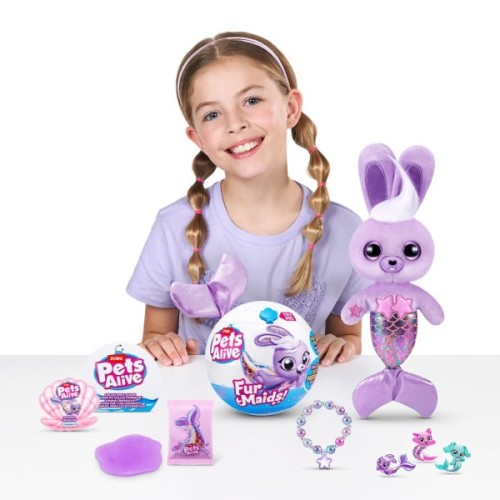 Інтерактивна іграшка Pets & Robo Alive серії Furmaids – Кролик Старлет (9555B)