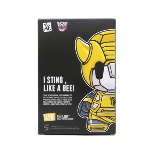 М'яка іграшка YUME колекційна Transformers - Bumble Bee м'яконабивна (19310)