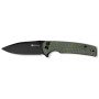 Ніж Sencut Sachse Blackwash Olive Micarta (S21007-2)