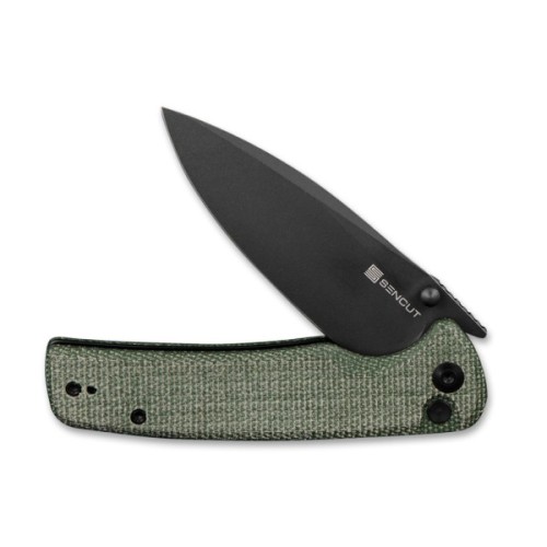 Ніж Sencut Sachse Blackwash Olive Micarta (S21007-2)