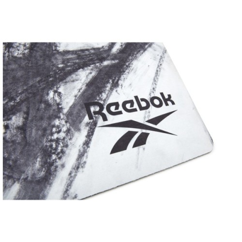 Килимок для йоги Reebok Natural Rubber Yoga Mat білий, сірий, мармур RAYG-11080OM (885652020923)
