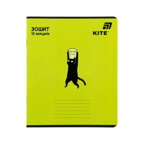 Зошит Kite One color, 12 аркушів, лінія (K26-234)
